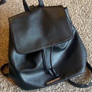 Victoria secret black backpack